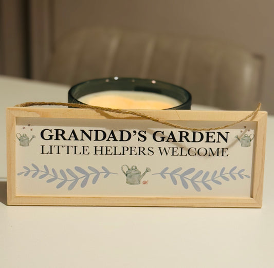 Grandad's Garden Sign