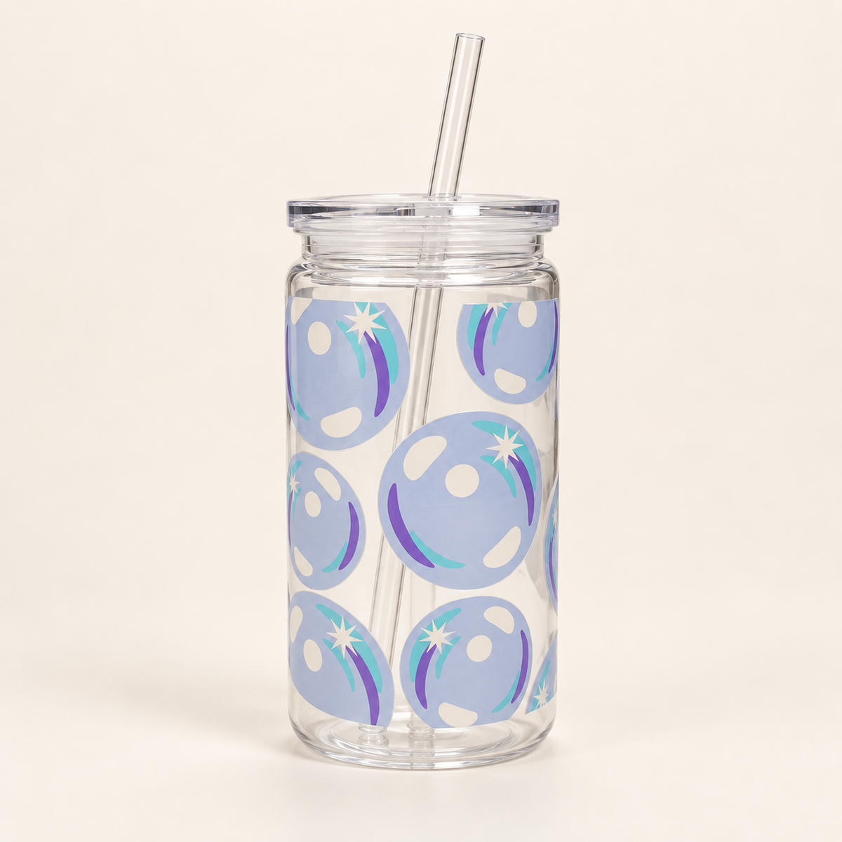 Bubble Plastic Can