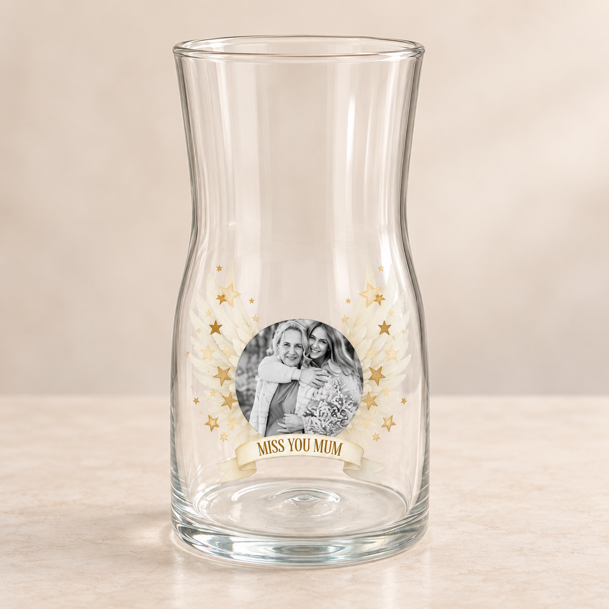 Miss You Mum Vase