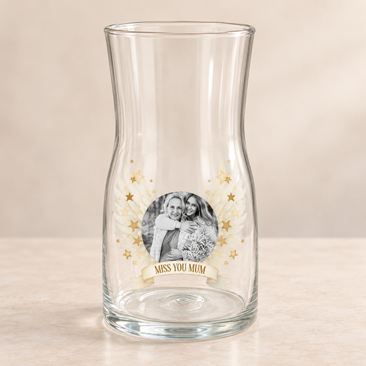 Miss You Mum Vase