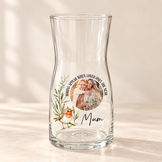 Robin Memory Vase