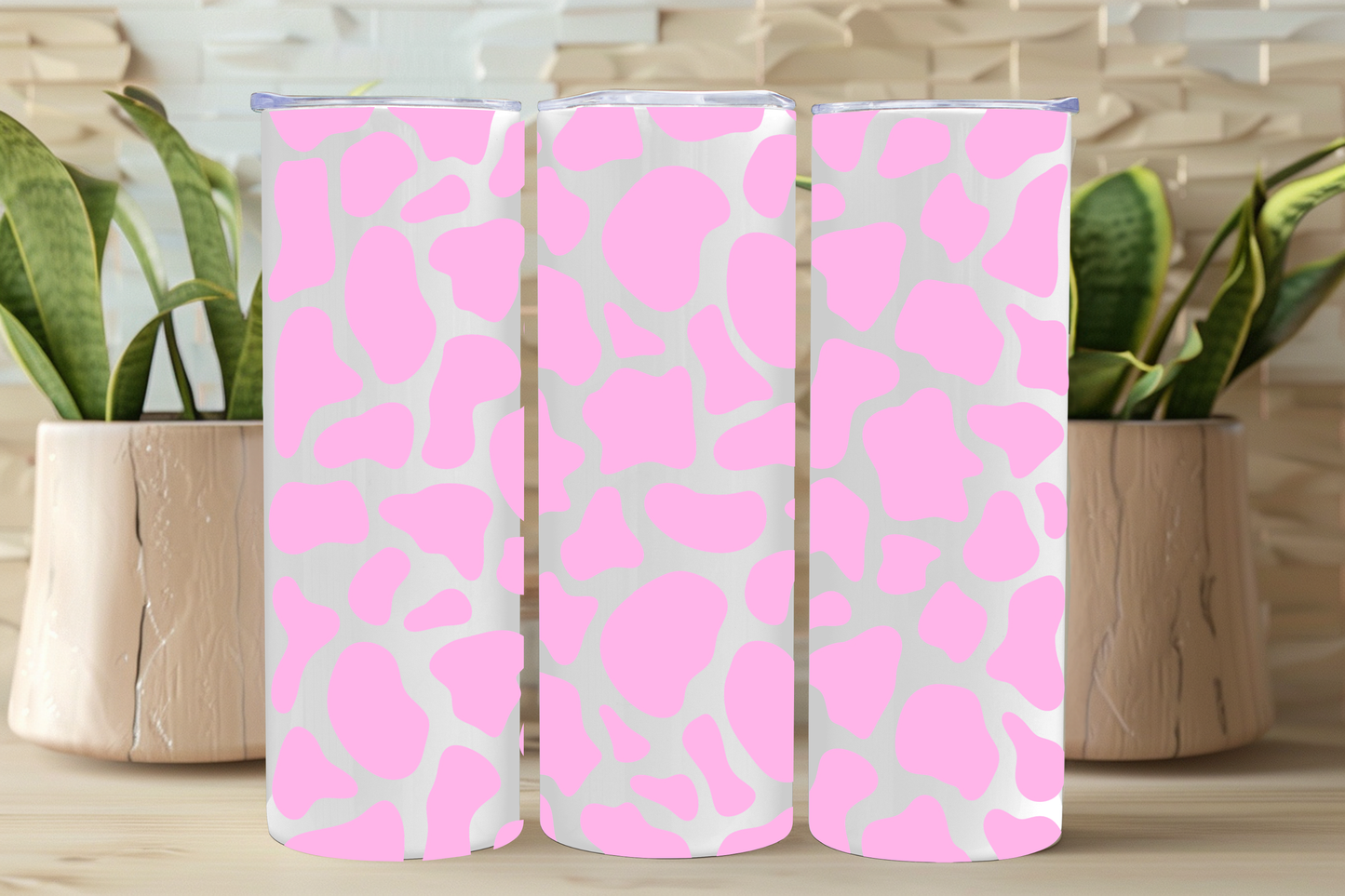 NEW Pink Leopard Print Tumbler