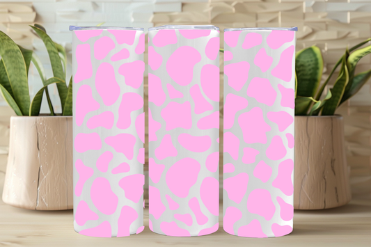 NEW Pink Leopard Print Tumbler