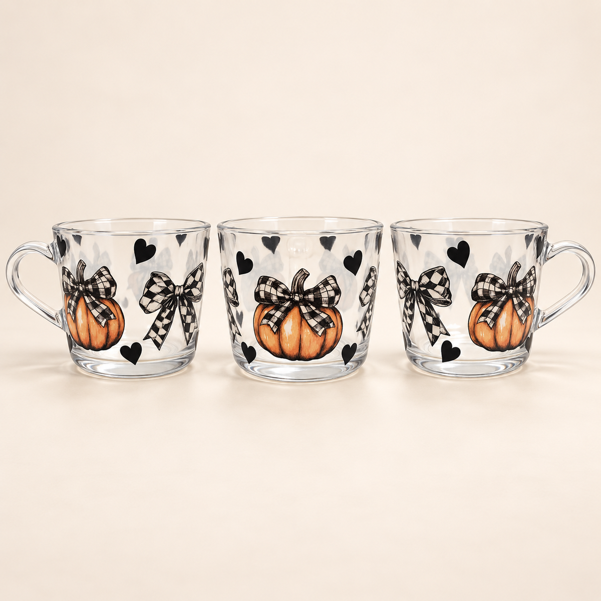IT'S BACK - The Checkered  Pumpkin Mug
