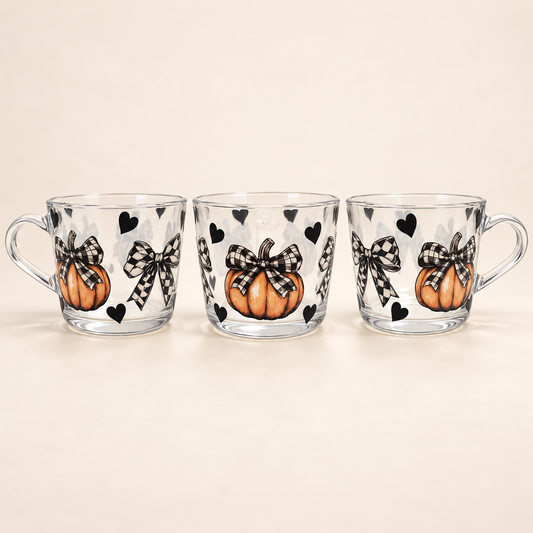 IT'S BACK - The Checkered  Pumpkin Mug