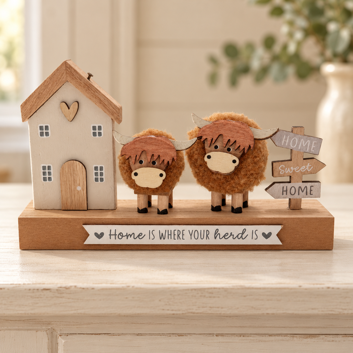 Highland Cow Block (Sale)
