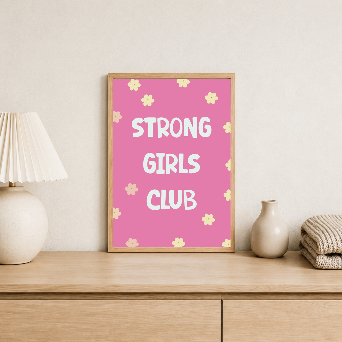 Strong Girls Print