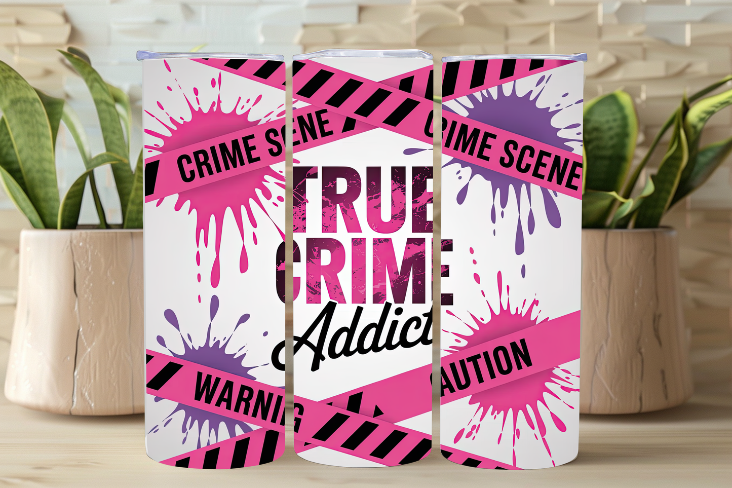 NEW True Crime addict tumbler
