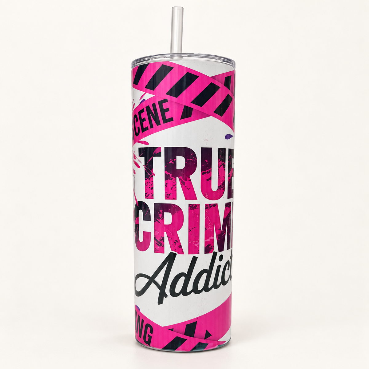 True Crime Steel Tumbler