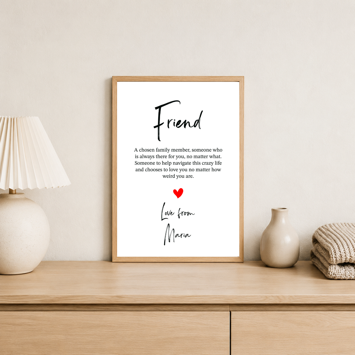 Friend Print